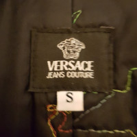 Gianni Versace Veste longue en cuir