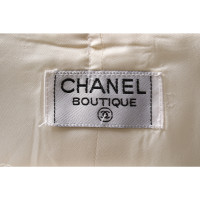 Chanel Completo in Cotone in Crema