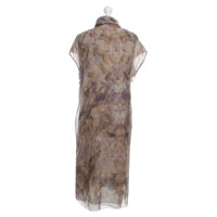 Nina Ricci zijden jurk met patroon