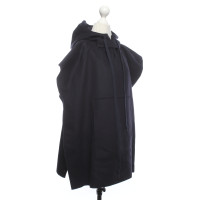 Lacoste Jacke/Mantel aus Wolle in Blau