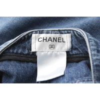 Chanel Jeans Katoen in Blauw