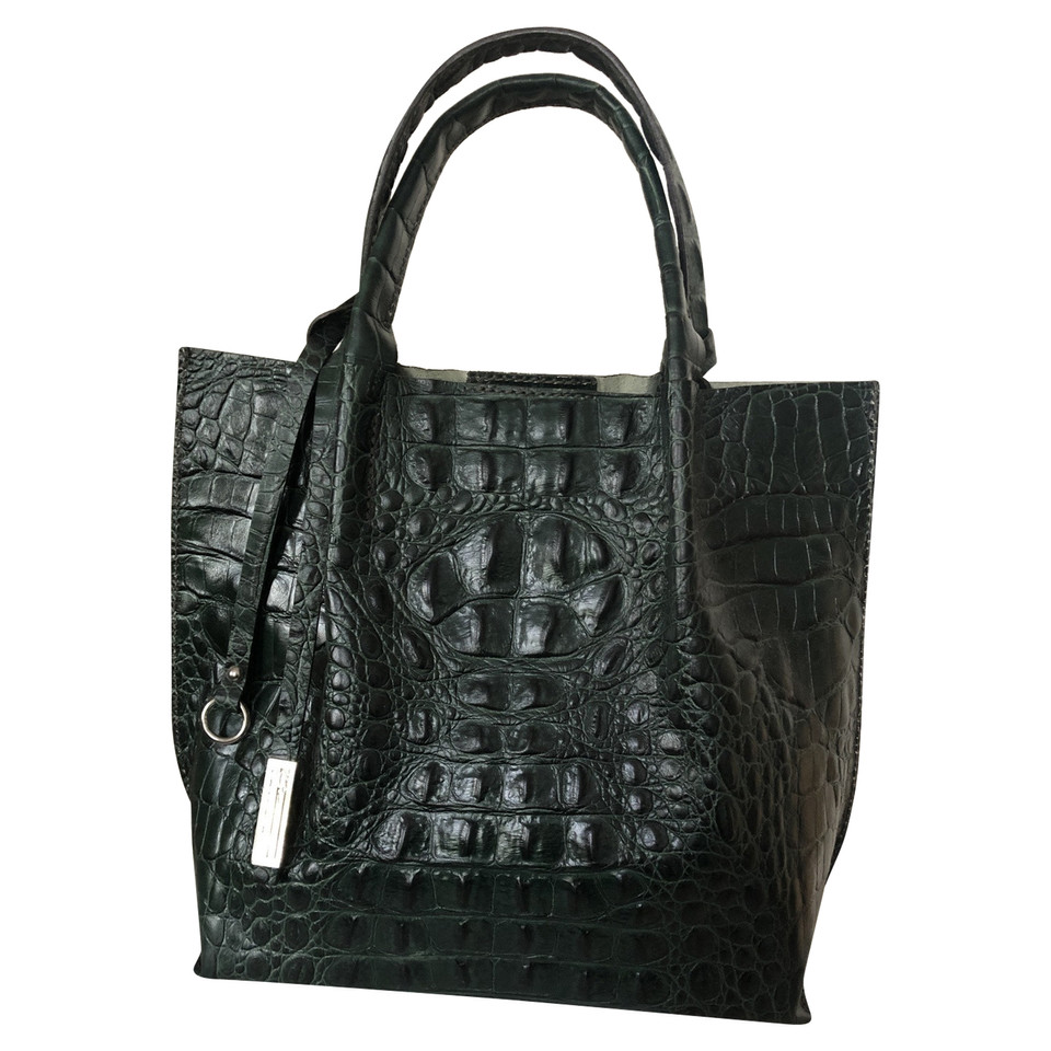 Gianni Chiarini Handbag Leather in dark green