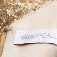 Alice Mc Call Goud-gekleurde jurk
