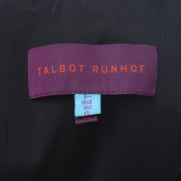 Talbot Runhof Zwarte avondjurk