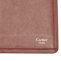Cartier Accessoire Leer in Rood