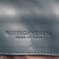 Bottega Veneta Clutch Bag Leather in Blue