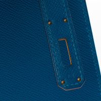 Hermès Kelly Bag 32 Leer in Blauw