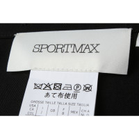 Sport Max Dress Wool in Black