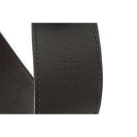 Gucci Gürtel aus Leder in Schwarz