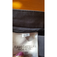 Flavio Castellani Trousers Cotton in Grey