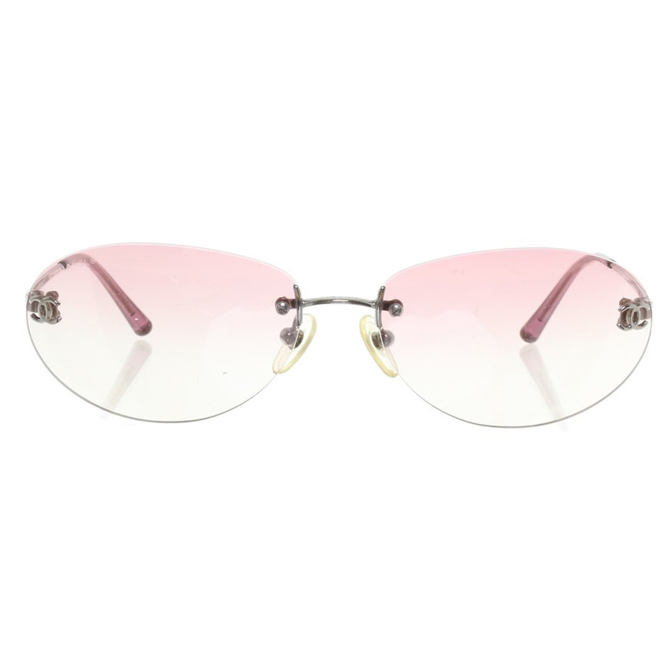 Chanel Sonnenbrille in Rosé
