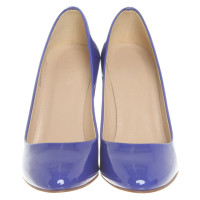 J. Crew Pumps/Peeptoes Lakleer in Blauw