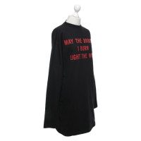 Vetements Robe en Coton en Noir