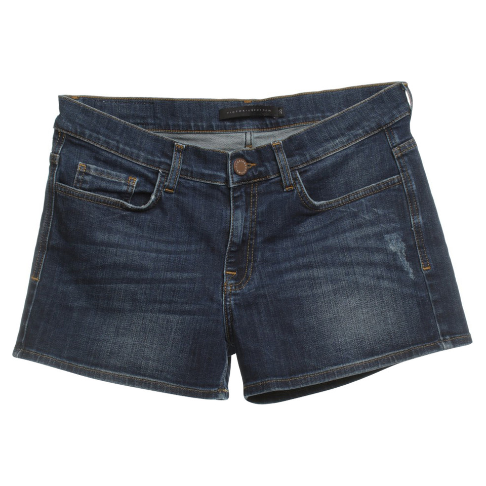 Victoria Beckham Shorts in Dunkelblau