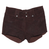 Jitrois Shorts Leather in Brown