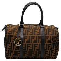 Fendi Handtasche aus Canvas in Braun