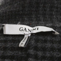 Ganni Coat in dark gray