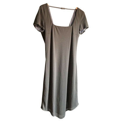 Versace Kleid aus Viskose in Grau