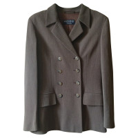 Max Mara Giacca/Cappotto in Lana in Talpa