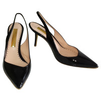 Rupert Sanderson Slingpumps aus Lackleder 