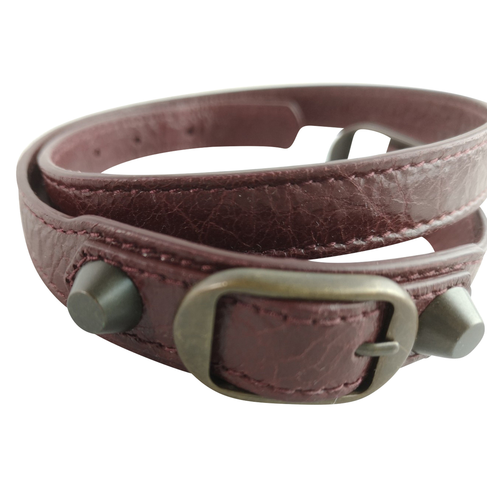 Balenciaga Bracelet/Wristband Leather in Brown - Second Hand Balenciaga  Bracelet/Wristband Leather in Brown buy used for 125€ (4161664)