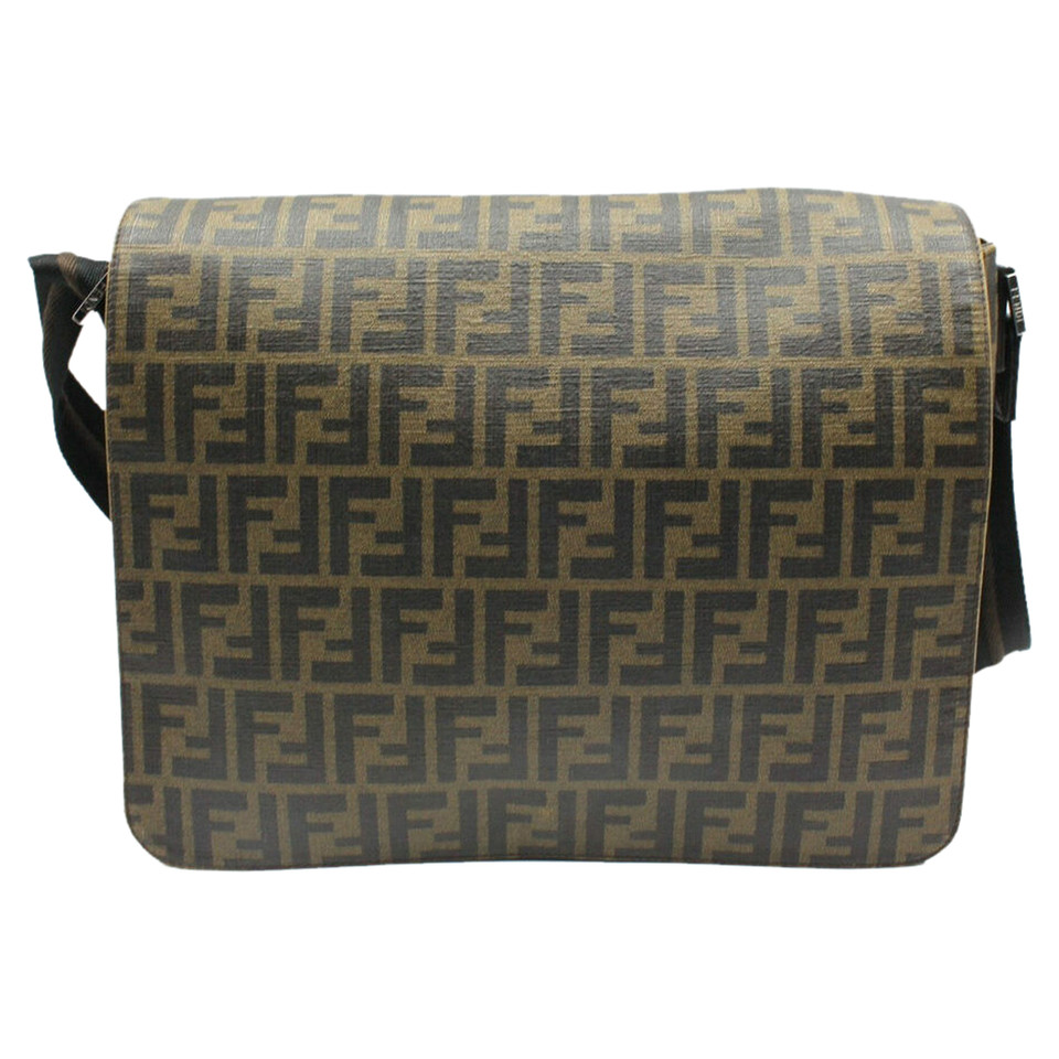 Fendi Shopper Canvas in Brown