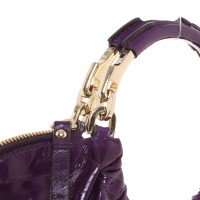 Escada Handtasche aus Leder in Violett