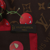 Louis Vuitton Seidentuch mit Monogram Cerises Muster