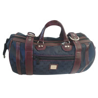 Christian Dior Travel bag Cotton in Blue