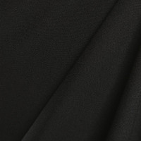 Alexander McQueen Robe noire en noir