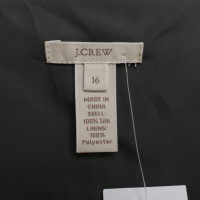J. Crew Robe en soie gris