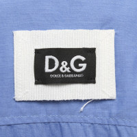 Dolce & Gabbana Top Cotton in Blue