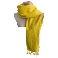 Thomas Burberry Schal/Tuch aus Wolle in Gelb