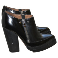 Jeffrey Campbell Black leather ankle boots
