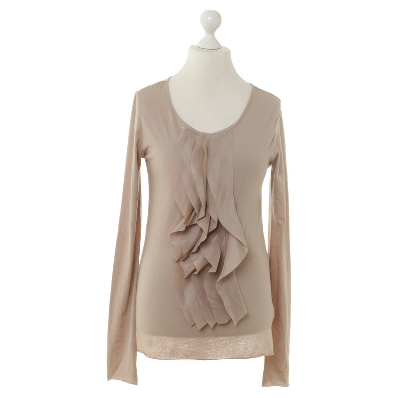 J Park Camicia a maniche lunghe beige