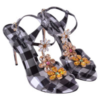 Dolce & Gabbana  geruite Sandals