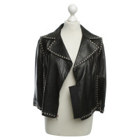Dolce & Gabbana Leather jacket with studs