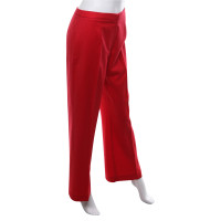 Mcm trousers in red