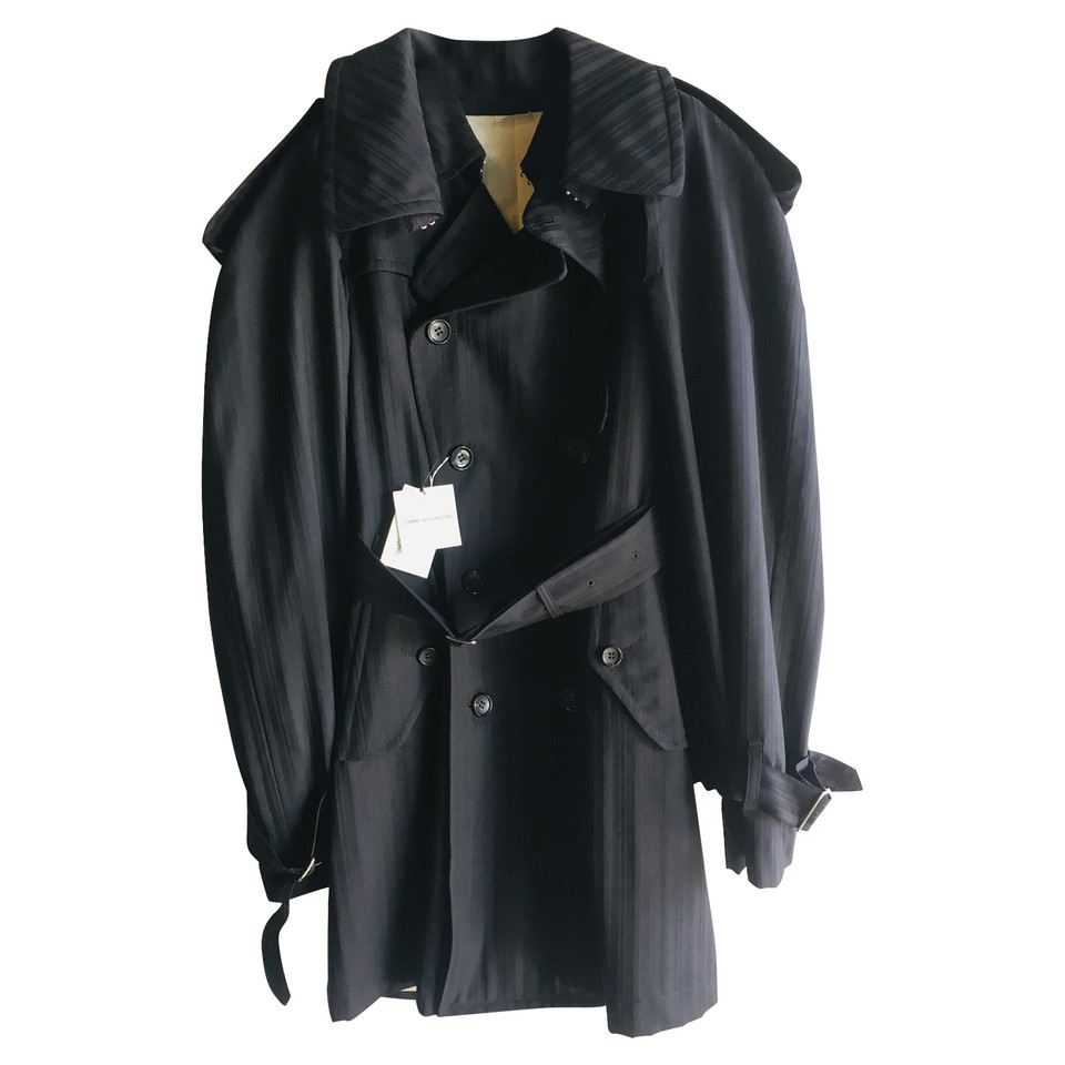 Comme Des Garçons Jacket/Coat Wool in Black
