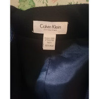 Calvin Klein Collection Blazer Wol in Blauw