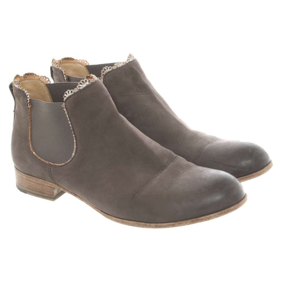 Ink Ankle boots Leather in Grey