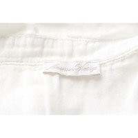 American Vintage Oberteil aus Baumwolle in Weiß