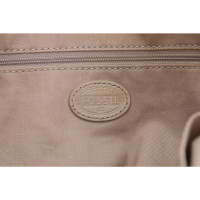 Fossil Handbag Leather in Cream
