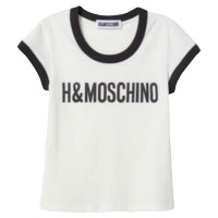 Moschino For H&M Top Cotton in White