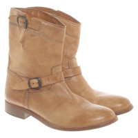 Belstaff Ankle boots Leather in Ochre