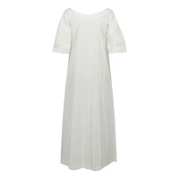 Isa Arfen Dress Cotton in White