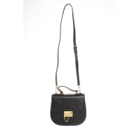 Dolce & Gabbana Handtasche aus Leder in Schwarz