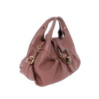 Bulgari Sac à bandoulière en Cuir en Rose/pink