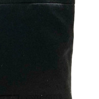 Miu Miu Tote Bag aus Canvas in Schwarz
