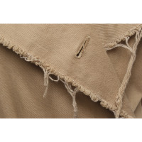 R 13 Jacke/Mantel aus Baumwolle in Beige